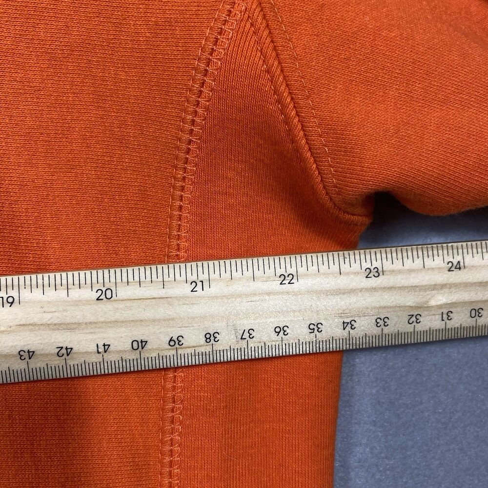 Vintage University of Maryland Terrapins Hoodie Men M Hooded Orange Steve Barry - Picture 7 of 10